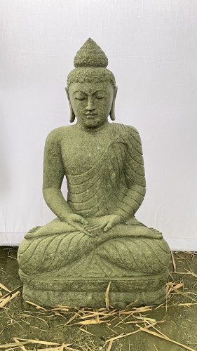 SEATED BUDDHA NAGA 100 CM FRONT